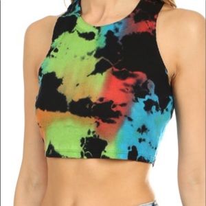 Cotton Citizen Venice Crop Tank- Kaleidoscope